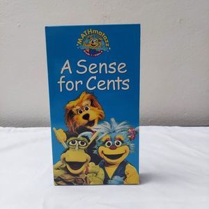 MATHmatazz : A Sense for Cents Grade 1 - Video 4 VHS 1998 Kids Education Math
